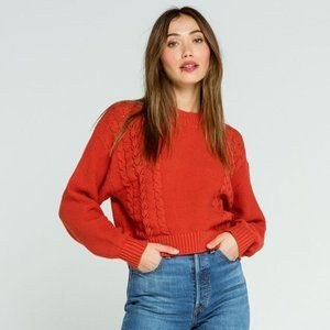 Billabong Women's Escape Sweater in Paprika Size Small